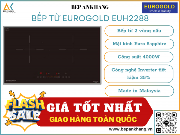 Bếp từ Eurogold EUH2288 - Made in Malaysia